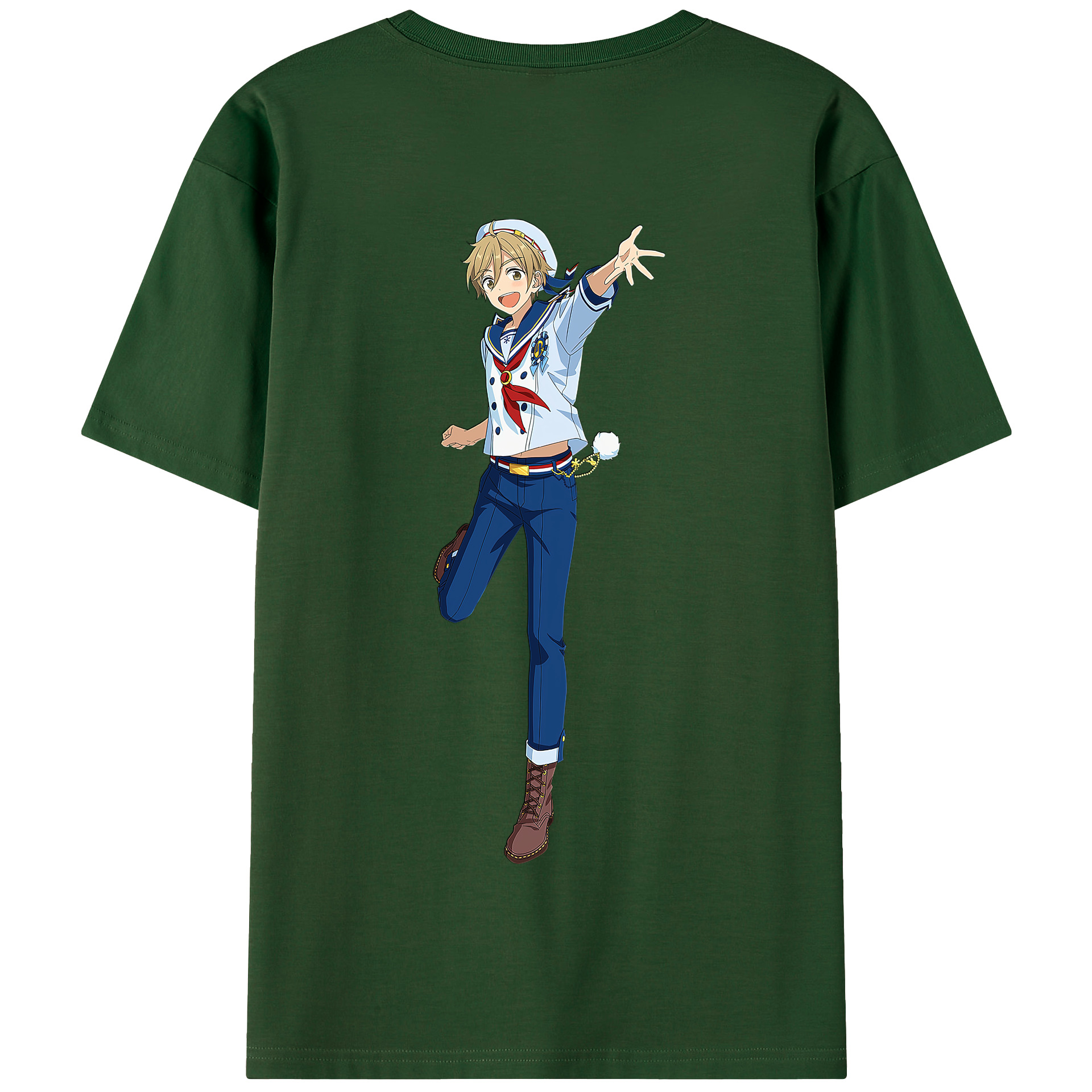 （画像用） あんさんぶるスターズ! Ensemble Stars 綿100％半袖Tシャツ（背面プリント）